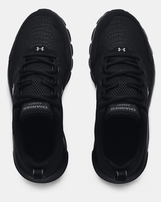 Men's UA Charged Assert 9 Wide 4E Running Shoes, Black, pdpMainDesktop image number 2